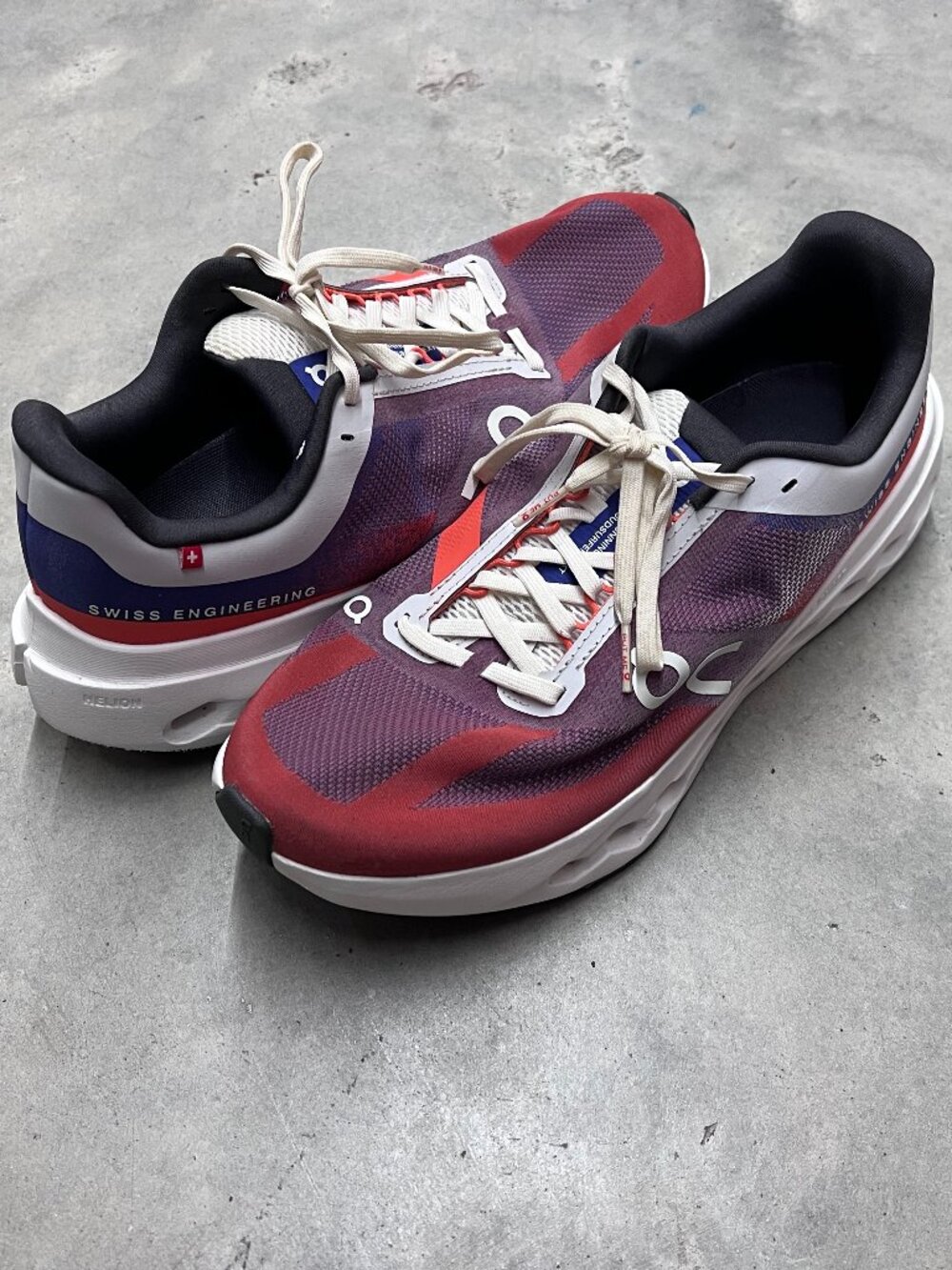 On Cloudsurfer Next Men's Size 9 Running Shoes Flame White 3ME30022561 - Used